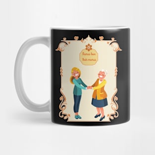 Grown Mama and Daughter Love Mug